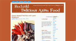 Desktop Screenshot of deliciousasianfood.com