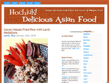 Tablet Screenshot of deliciousasianfood.com